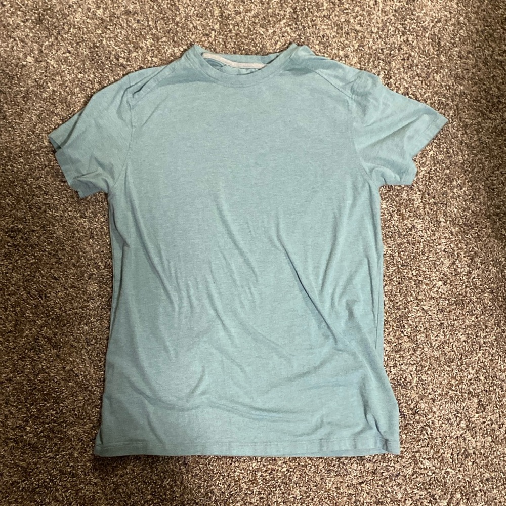 Blue Kenneth Cole Polo Dress Shirt Tee-Shirt